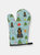 Christmas Oven Mitt With Dog Breed - Cocker Spaniel - Black and Tan