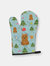 Christmas Oven Mitt With Dog Breed - Norwich Terrier
