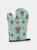 Christmas Oven Mitt With Dog Breed - Dachshund - Wirehair