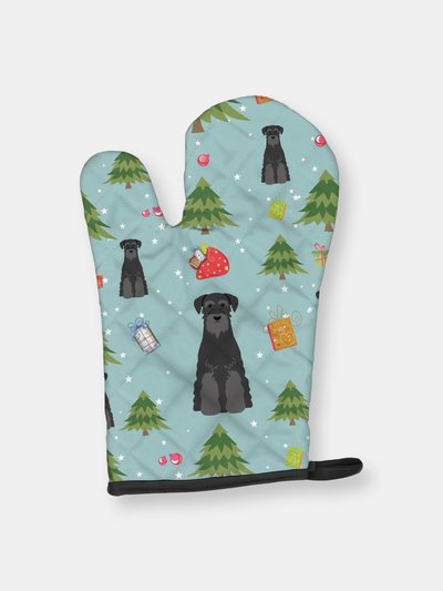 Caroline's Treasures Christmas Oven Mitt With Dog Breed product