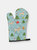 Christmas Oven Mitt With Dog Breed - Chihuahua - Tan