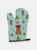 Christmas Oven Mitt With Dog Breed - Mastiff - Brindle