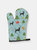 Christmas Oven Mitt With Dog Breed - Chihuahua - Black