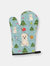 Christmas Oven Mitt With Dog Breed - West Highland White Terrier