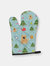 Christmas Oven Mitt With Dog Breed - Chow Chow - Cream