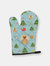 Christmas Oven Mitt With Dog Breed - Pekingese - Fawn