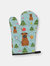 Christmas Oven Mitt With Dog Breed - Chinese Chongqing Dog