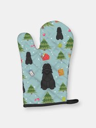 Christmas Oven Mitt With Dog Breed - Bouvier des Flandres