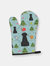 Christmas Oven Mitt With Dog Breed - Schnauzer - Giant
