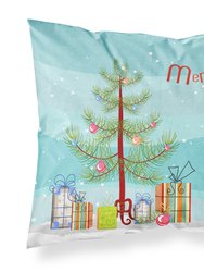 Christmas Tree and Boxer Fabric Standard Pillowcase