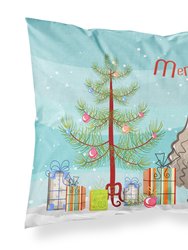 Christmas Tree and Cocker Spaniel Fabric Standard Pillowcase