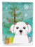 Christmas Tree And Maltese Garden Flag 2-Sided 2-Ply