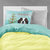 Christmas Tree and Saint Bernard Fabric Standard Pillowcase