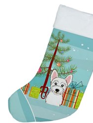 Christmas Tree and Westie Christmas Stocking