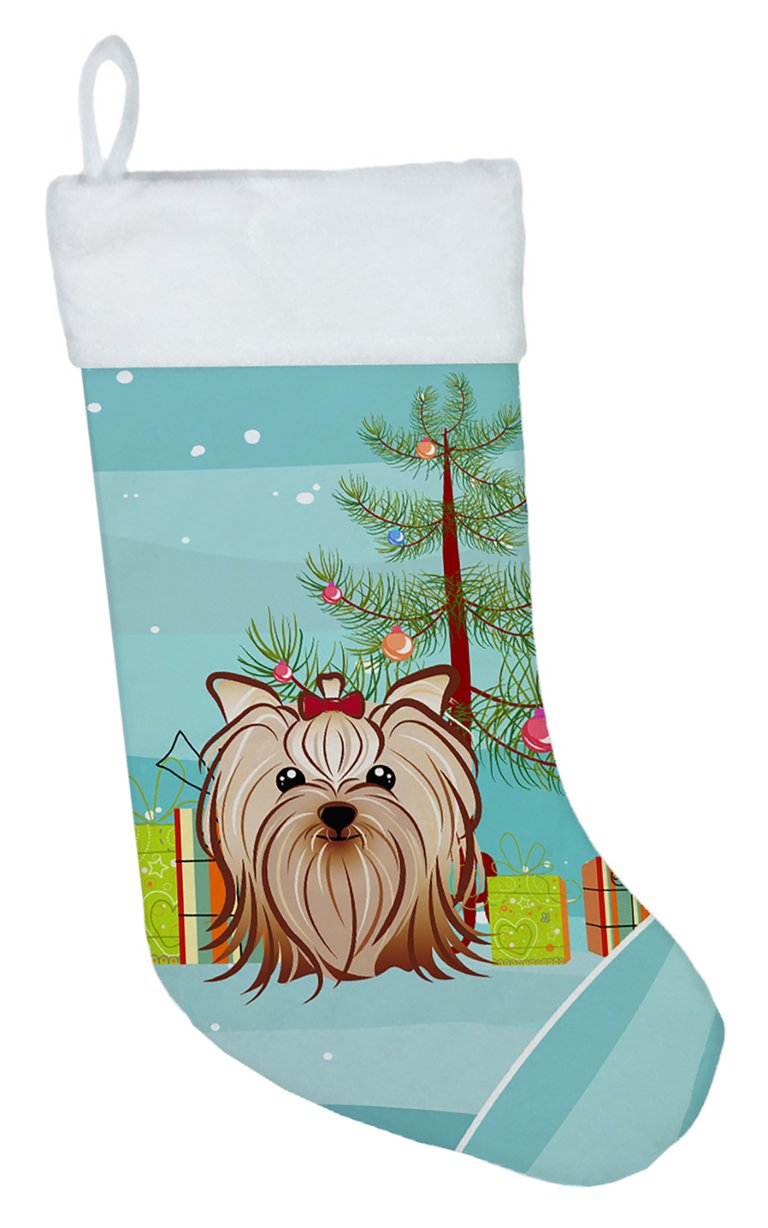 Yorkshire Terrier Dog Christmas Stocking
