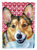 Corgi Hearts Love And Valentine's Day Garden Flag 2-Sided 2-Ply