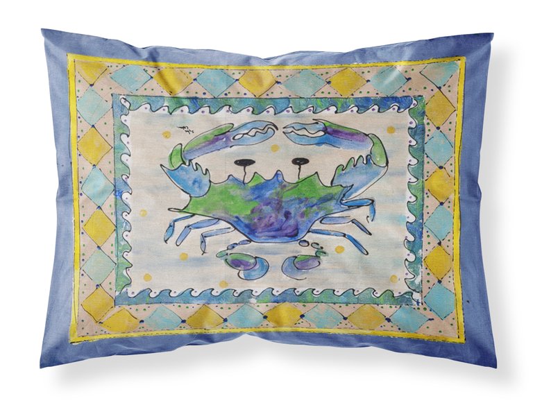 Crab Harlequin Fabric Standard Pillowcase