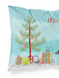 Dachshund Christmas Tree Fabric Standard Pillowcase