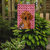 Dachshund Hearts Love and Valentine's Day Portrait Garden Flag 2-Sided 2-Ply