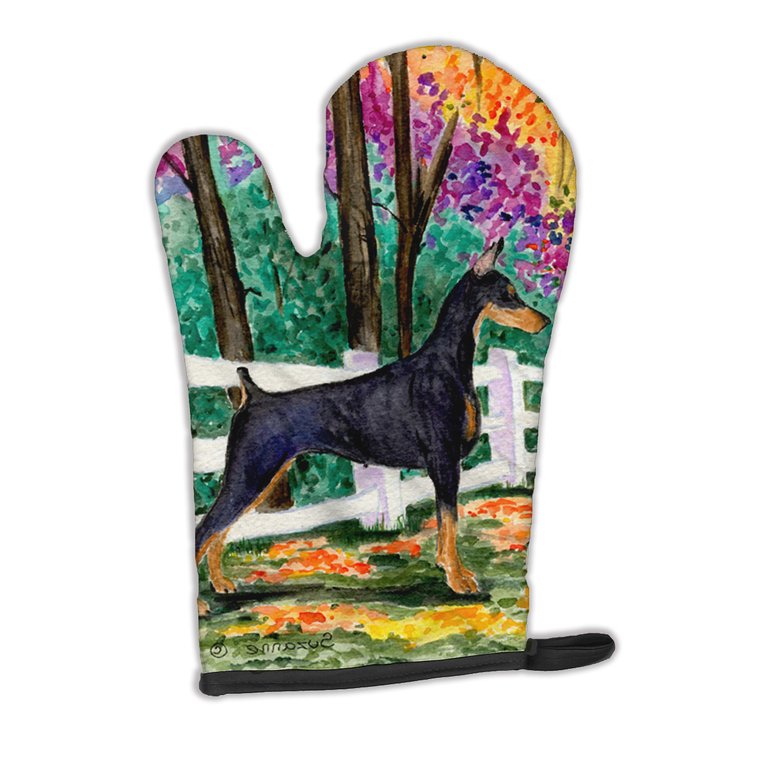 Doberman Oven Mitt