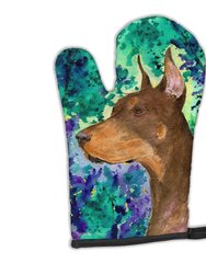 Doberman Oven Mitt