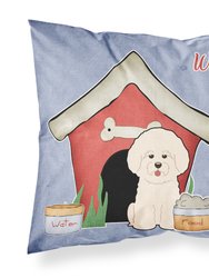 Dog House Collection Bichon Frise Fabric Standard Pillowcase