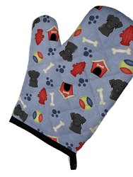 Dog House Collection Black Labrador Oven Mitt