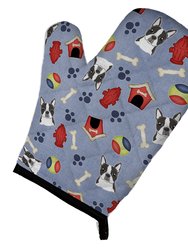 Dog House Collection Boston Terrier Oven Mitt