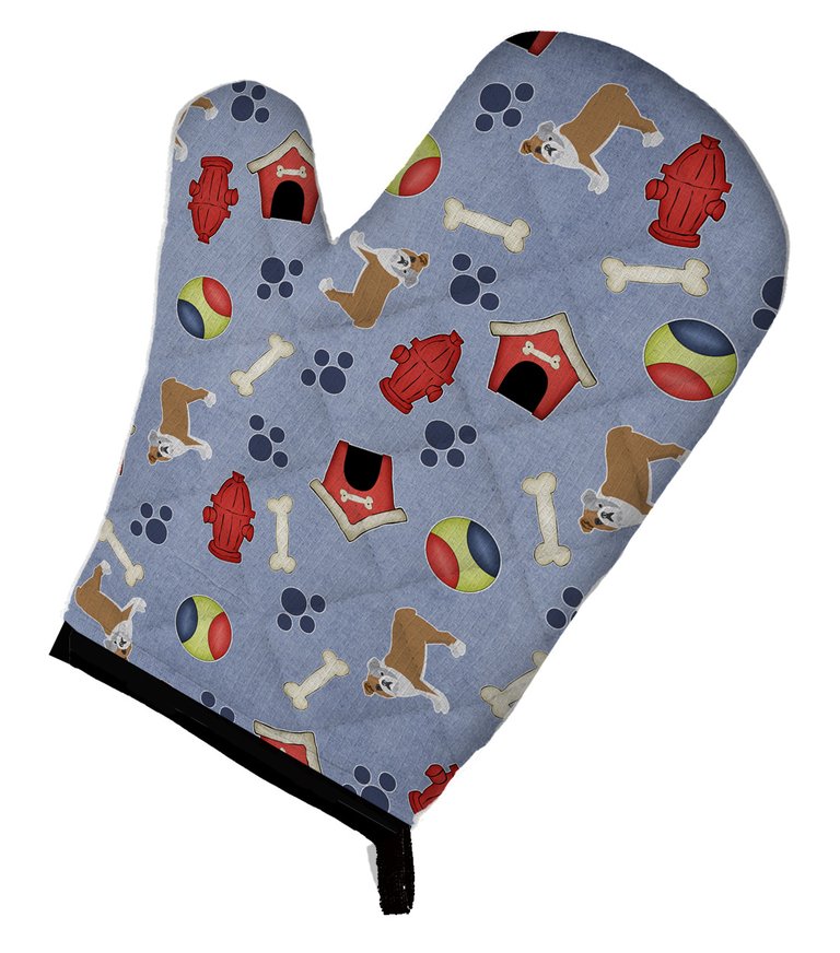 Dog House Collection English Bulldog Oven Mitt