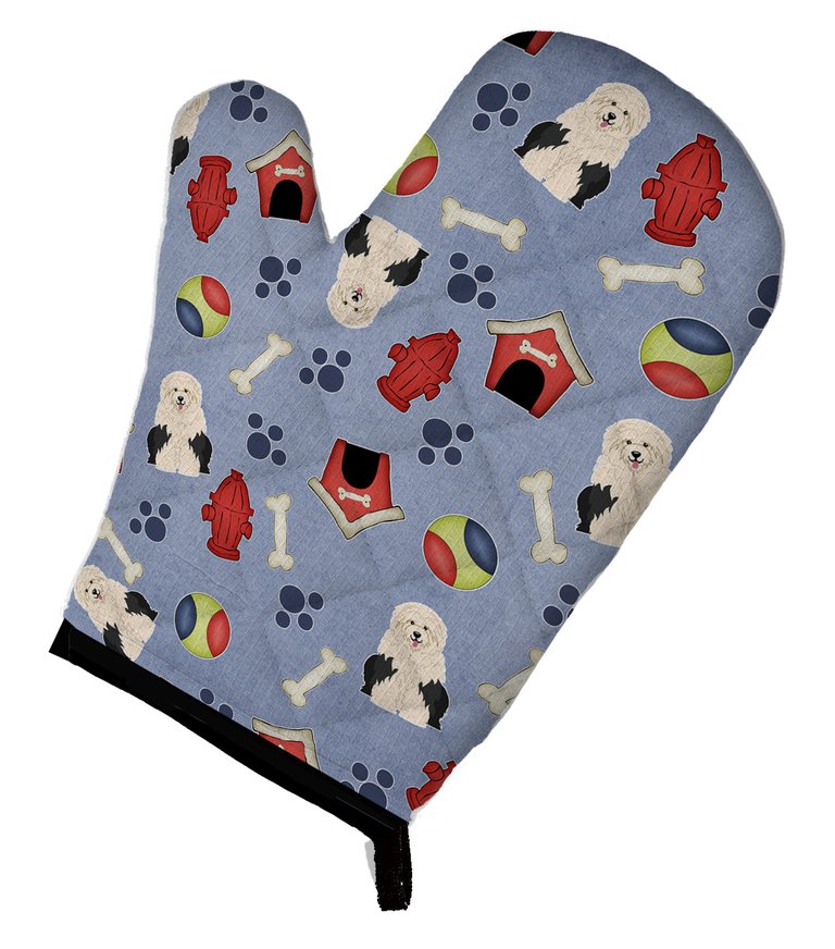 Dog House Collection Old English Sheepdog Oven Mitt