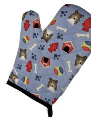 Dog House Collection Sheltie Oven Mitt