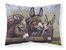 Donkeys by Daphne Baxter Fabric Standard Pillowcase