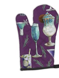 Drinks and Cocktails Purple Oven Mitt
