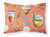 Drinks and Cocktails Salmon Fabric Standard Pillowcase