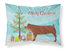 Duroc Pig Christmas Fabric Standard Pillowcase