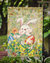 Easter Bunny And Eggs Garden Flag 2-Sided 2-Ply