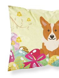 Easter Eggs Corgi Fabric Standard Pillowcase