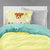 Easter Eggs Jack Russell Terrier Fabric Standard Pillowcase