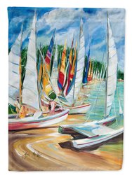 Eastern Shore Sailboats Garden Flag 2-Sided 2-Ply