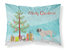 English Mastiff Merry Christmas Tree Fabric Standard Pillowcase