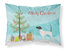 English Pointer Merry Christmas Tree Fabric Standard Pillowcase