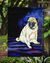 Fawn Pug Penny for your thoughts Garden Flag 2-Sided 2-Ply