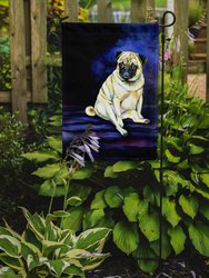 Fawn Pug Penny for your thoughts Garden Flag 2-Sided 2-Ply