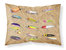 Fishing Lures Fabric Standard Pillowcase