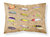 Fishing Lures Fabric Standard Pillowcase