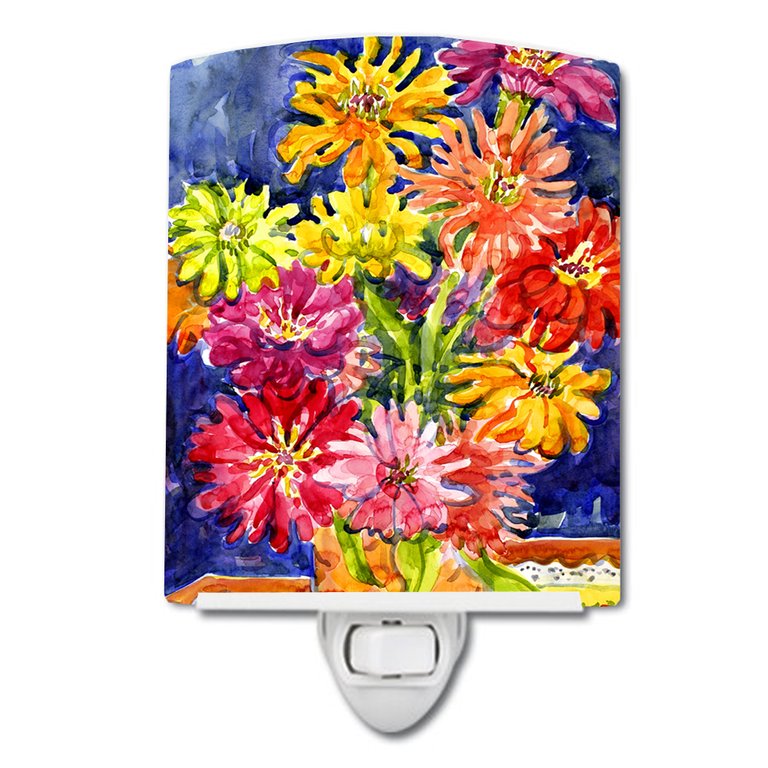 Flower - Gerber Daisies Ceramic Night Light