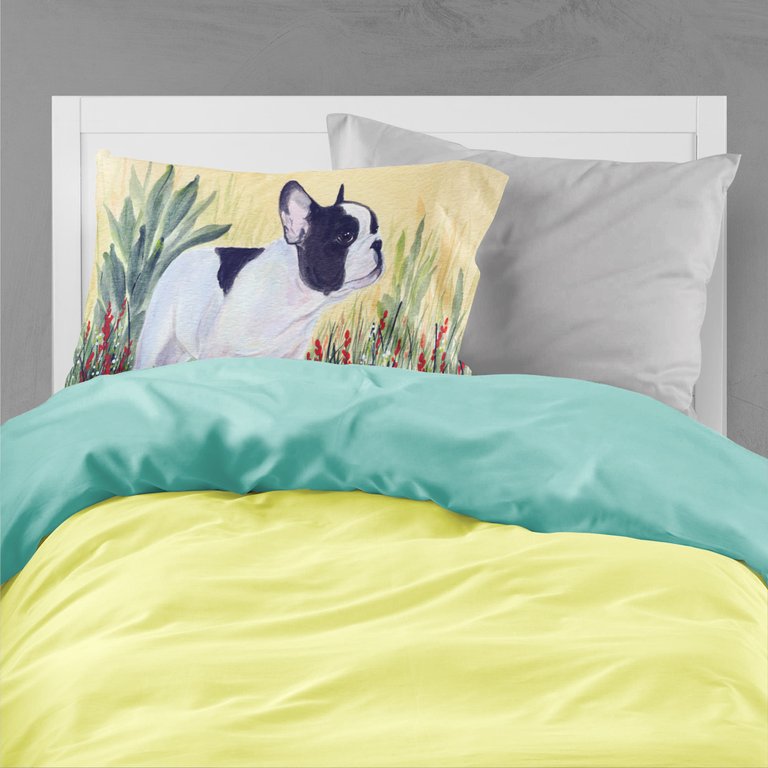 French Bulldog Fabric Standard Pillowcase
