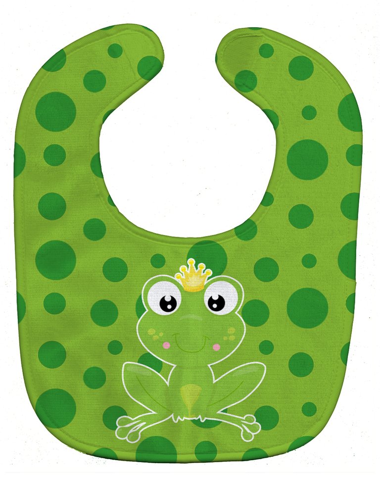 Frog Prince #3 Baby Bib