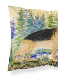 German Shepherd Fabric Standard Pillowcase