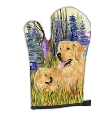 Golden Retriever Oven Mitt